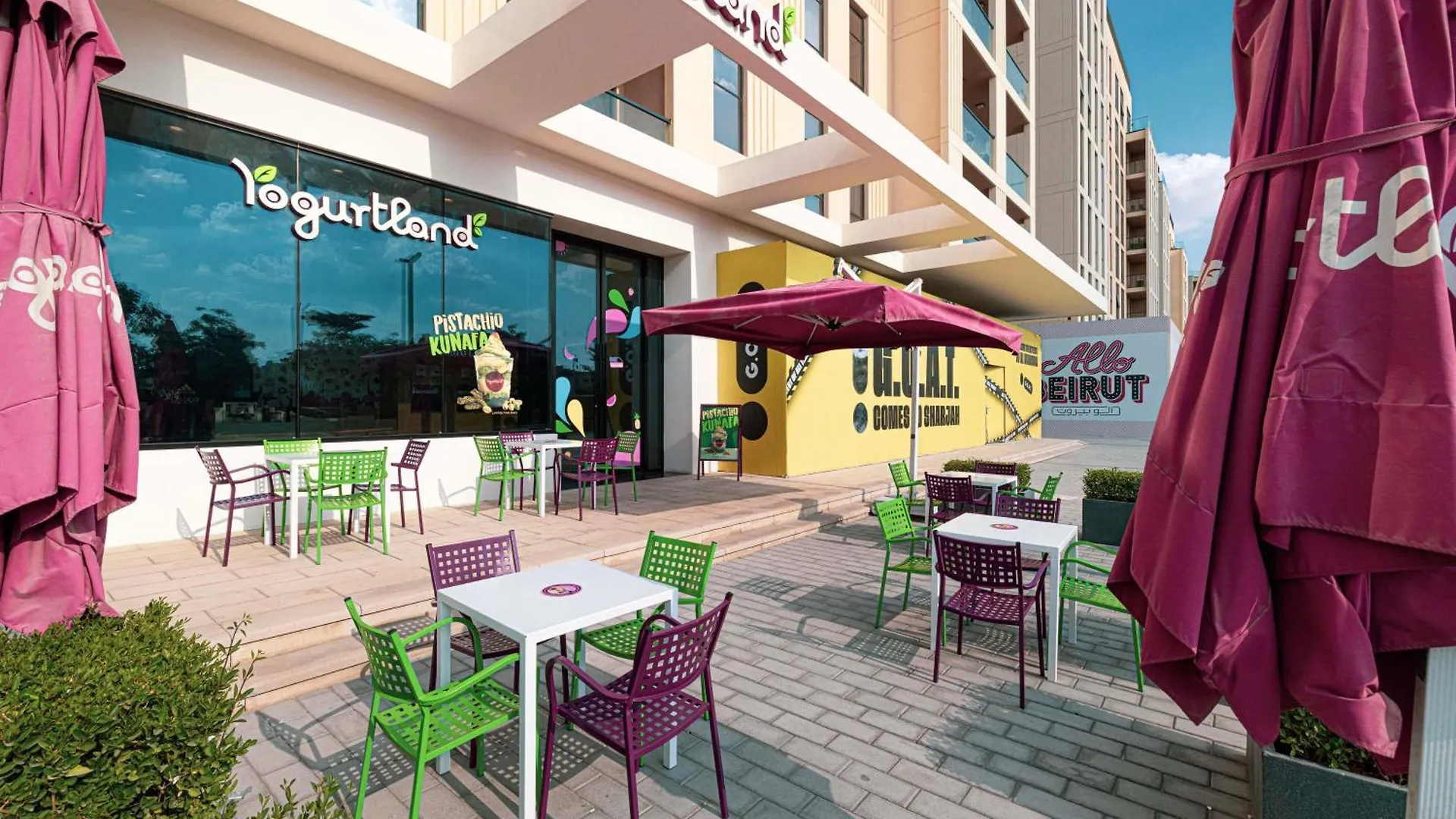 1Br Timber Retreat With Balcony Appartement Sharjah
