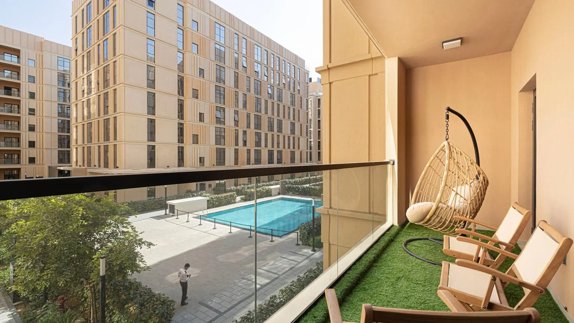 1Br Timber Retreat With Balcony Apartment Sharjah United Arab Emirates