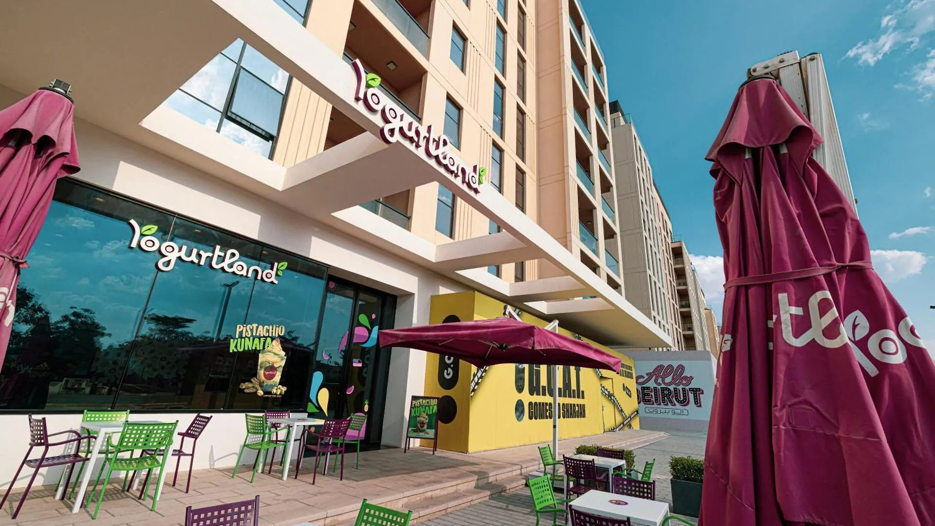 1Br Timber Retreat With Balcony Apartment Sharjah United Arab Emirates